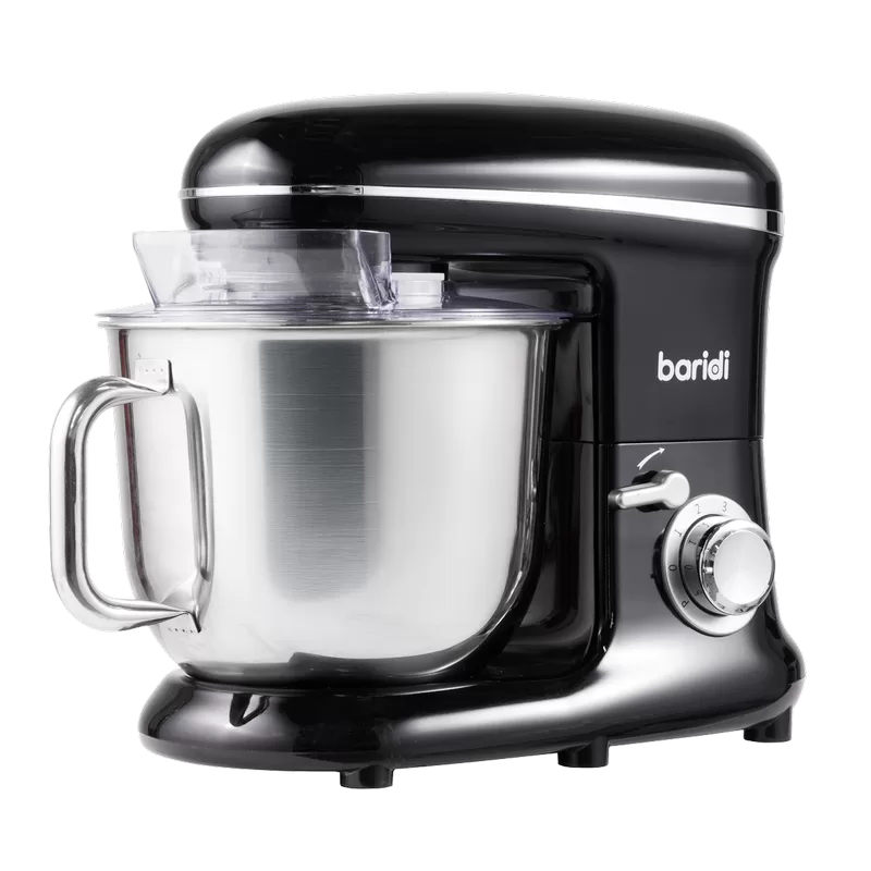 Sealey Baridi 1500W Stand Mixer with Accessories 6L - Black Sealey Baridi 1500W Stand Mixer with Accessories 6L - Black