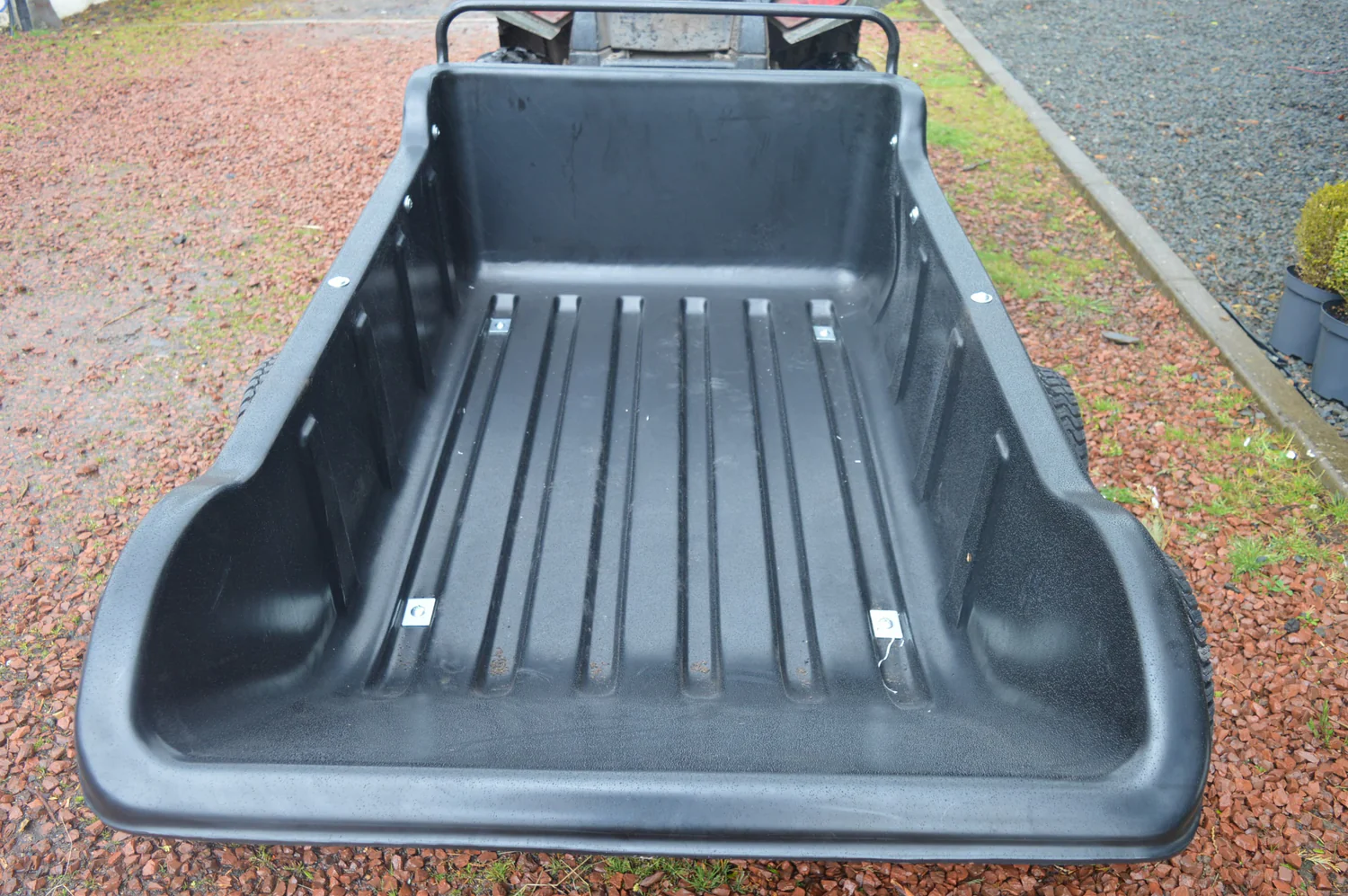 Rock Machinery ATV 4 Wheel Tipping Trailer 1500lb_2