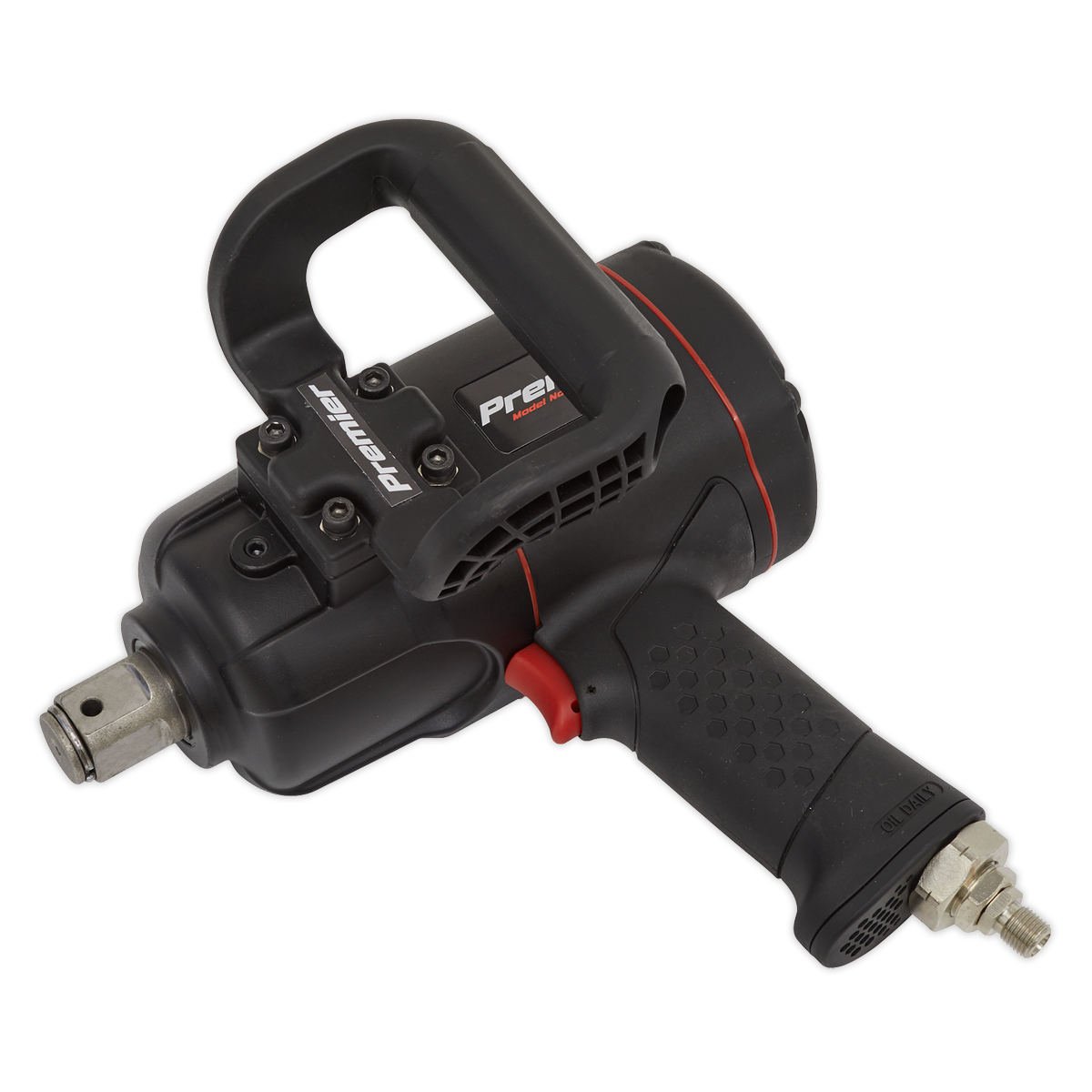 Sealey Premier Twin Hammer Composite Air Impact Wrench 1"Sq Drive