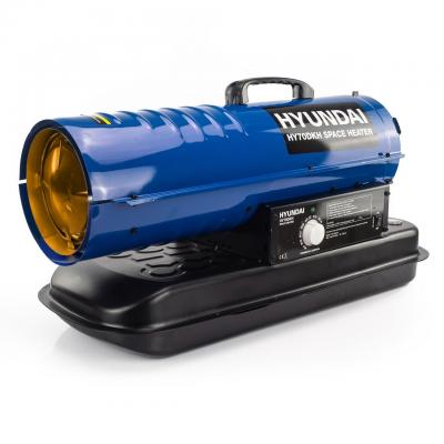 Hyundai 70,000BTU / 20kW Diesel or Kerosene Space Heater, 496m3 Coverage, Thermostat