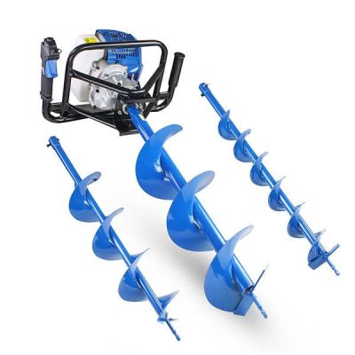 Hyundai 52cc Petrol Earth Auger, Post Hole Borer and Ground Drill - 100, 150 & 200mm