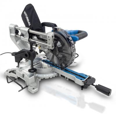 Hyundai 1500W Electric Mitre Saw / Chop Saw with 210mm Blade, 230V