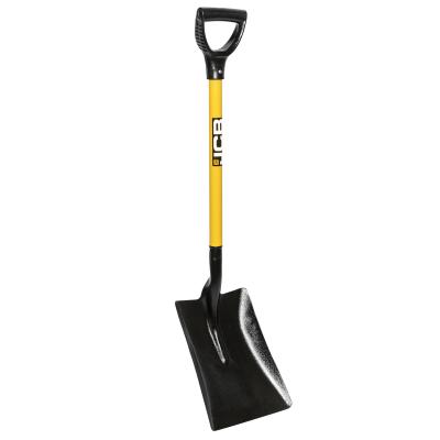 JCB 250 x 320mm Square Open Socket Yard Shovel, Carbon Steel Forged Blade