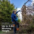 Hyundai 20V Cordless Pole Saw, 2Ah Battery and Charger_3