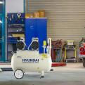 Hyundai 1500W 50L Oil Free Low Noise Portable Electric Air Compressor 11CFM 118psi_6