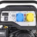 Hyundai 3.2kW / 4kVA* Petrol Site Open Generator with Electric, Recoil Start & Wheel Kit_5