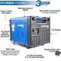 Hyundai 4.0kW Portable Petrol Inverter Generator, Remote Keyfob & Electric Start_2