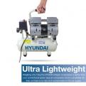 Hyundai 550W 8L Oil Free Low Noise Portable Air Compressor 4CFM 100psi Direct Drive_6