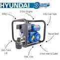 Hyundai 80mm 3\" Petrol Clean Water Pump, 28m Total Head, 7m Lift, 966L/min Flow Rate_2
