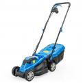 Hyundai 33cm 1300W Electric Lawn Mower, 11m Detachable Power Cable, 3 Heights & 30L Collection Bag_6