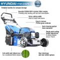 Hyundai 21\"/53cm 196cc Self-Propelled Petrol Lawnmower (With Roller)_2