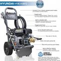 Hyundai 3100psi 213bar Petrol Pressure Washer 10L/min 212cc Engine, AR Pump_2