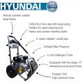 Hyundai 3400psi 209cc Petrol Pressure Washer, 9L/min, 10m Hose_2