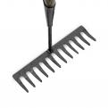 JCB 12 Teeth Heritage Garden Rake, Heavy-duty Carbon Steel and Ash Wood Shaft_3