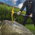 JCB 7lb Chisel and Point Pick Axe - Professional Construction Tool_4