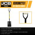 JCB 230-210 x 305mm Professional Tapered Mouth Site Master Shovel_5