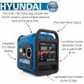 Hyundai 2.2kW Petrol Inverter Generator (Recoil start)_2