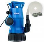 Hyundai 1100W Submersible Water Pump, 25-32mm / 1- 1/2\'\' Hose, Clean and Dirty Water, 7m Lift