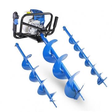 Hyundai 52cc Petrol Earth Auger, Post Hole Borer and Ground Drill - 100, 150 & 200mm_1