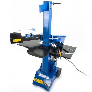 Hyundai 8 Tonne Vertical Electric Log Splitter with Hydraulic Ram, Dual Handle Control_1